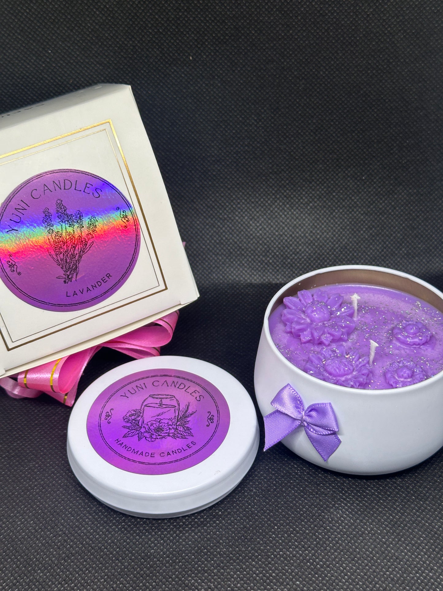 Tranquil Bloom – Lavender Candle