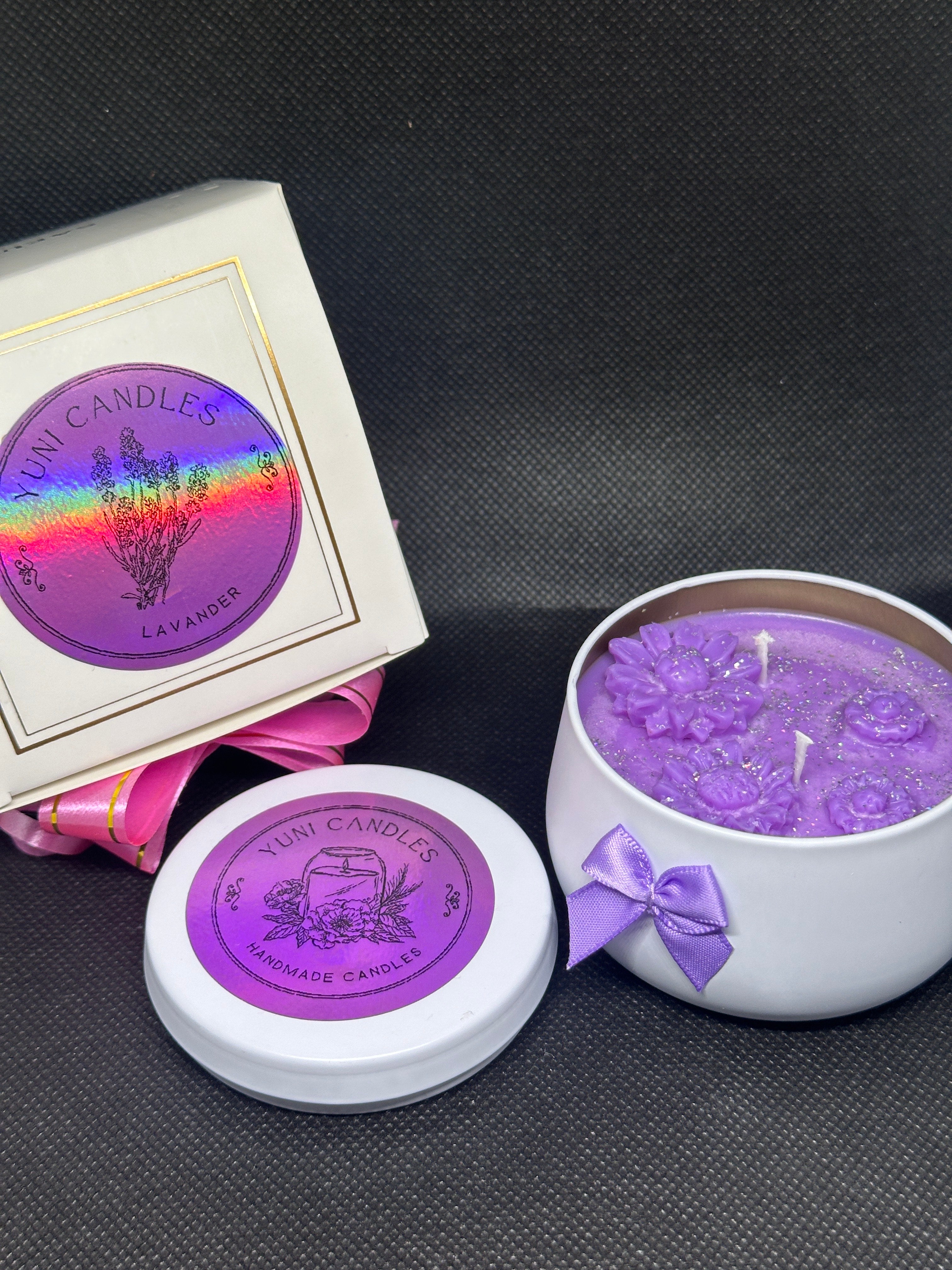 Tranquil Bloom – Lavender Candle